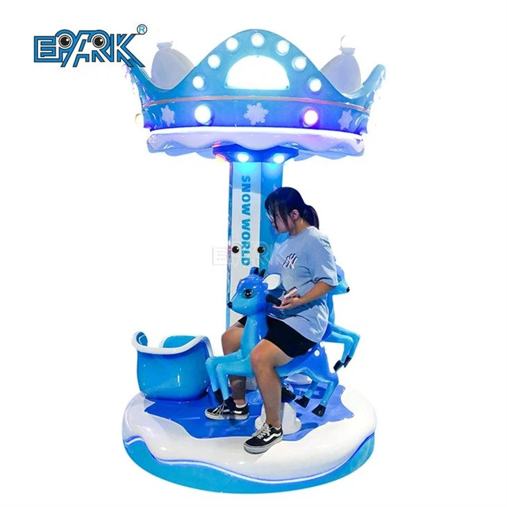 Snow World Amusement Park Carousel