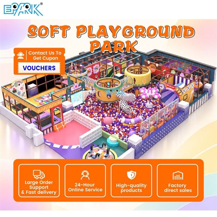 258㎡ Custom Indoor Playground Equipment for FEC best