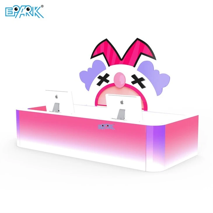 Cute Clown Cashier Counter For Kids' Indoor Playground factory