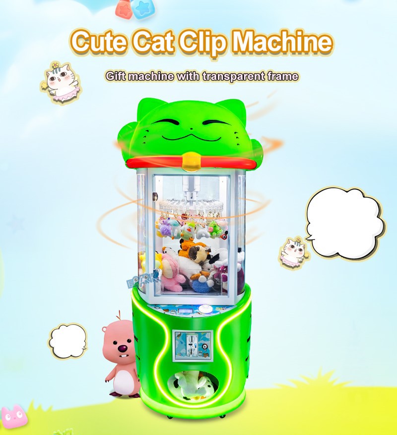 Cute Cat Clip Machine Cute Cat Clip Machine